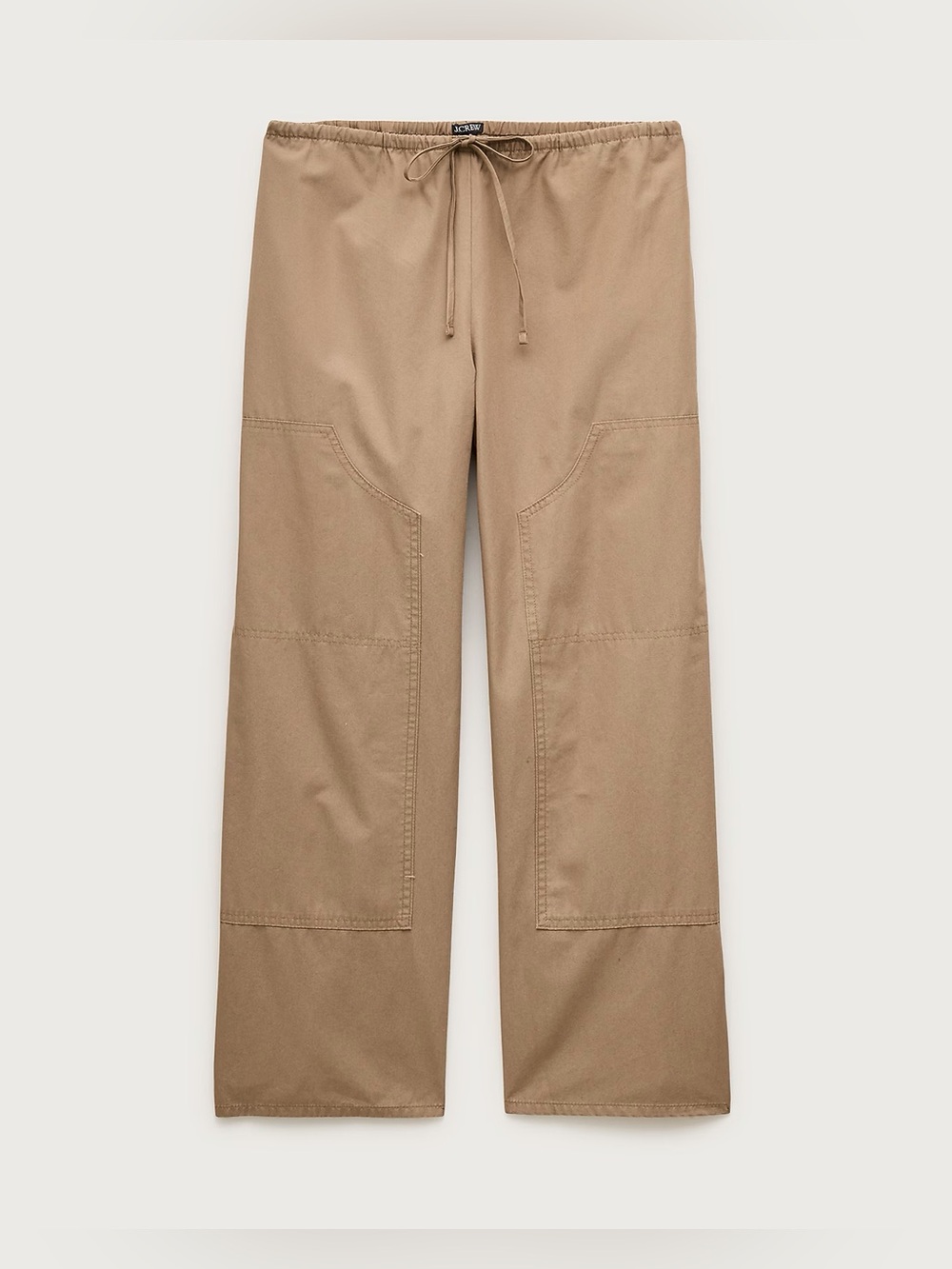 J.Crew Luna pant in cotton poplin in worn teak - Picture 5 of 10